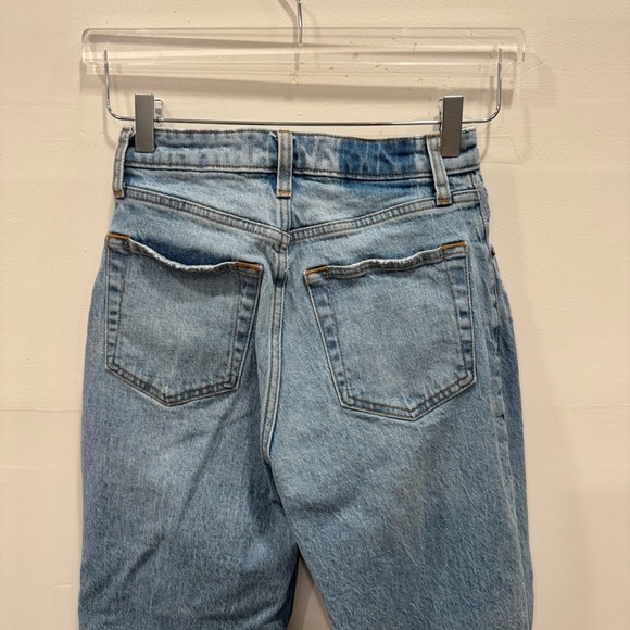 Abercrombie & Fitch The ‘90s Relaxed Jean High Rise Curve Love Size 25 / 0 Short - Picture 6 of 7